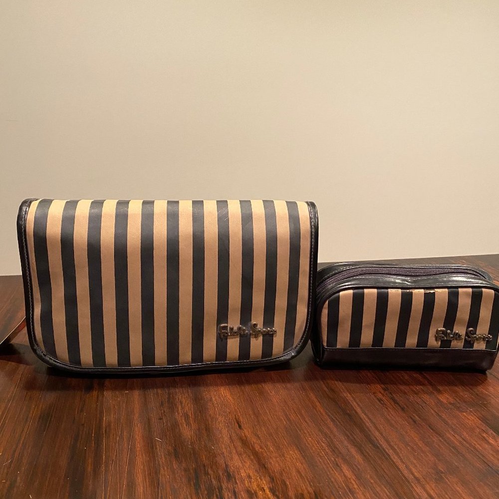 Carlos Falchi hanging travel set